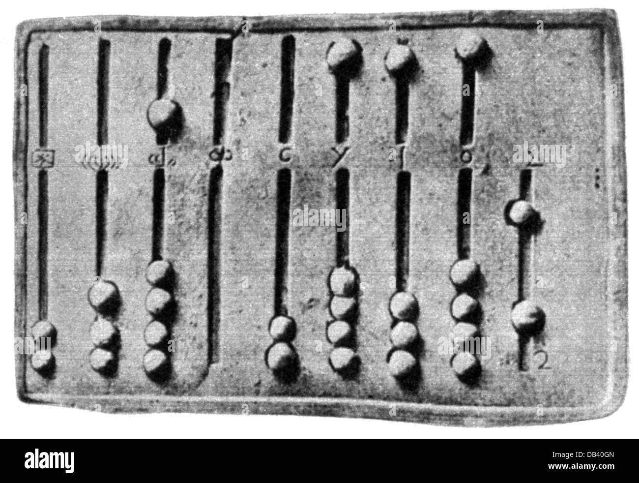 money / finances, calculating machine, Roman abacus, ancient world