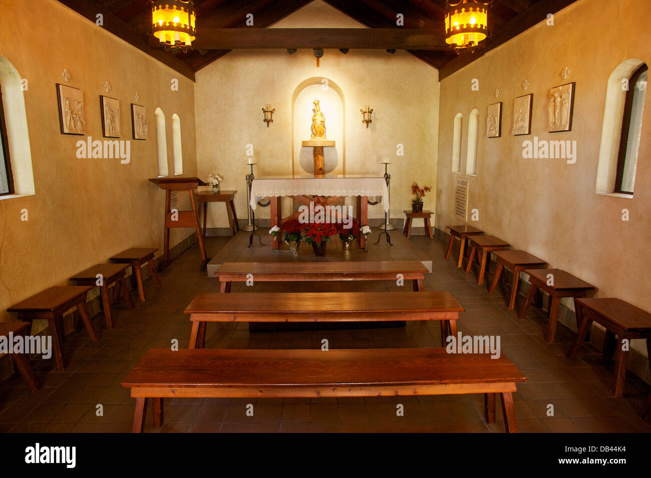 Our Lady of La Leche shrine, St. Augustine, Florida, USA Stock Photo