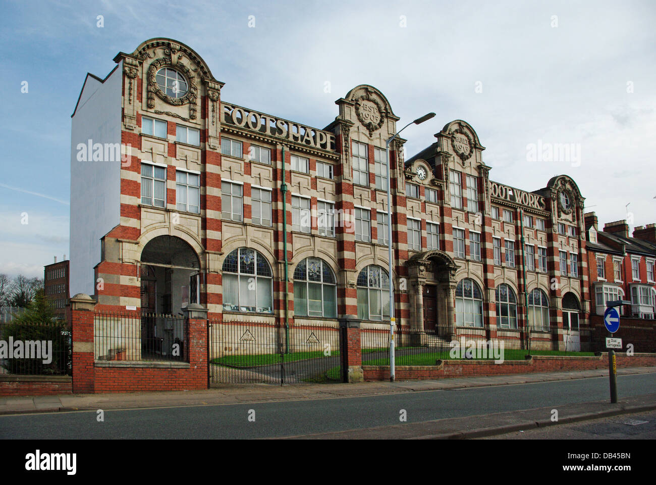 The Footshape Boot Works, Northampton, UK; built for the Barratt Shoe