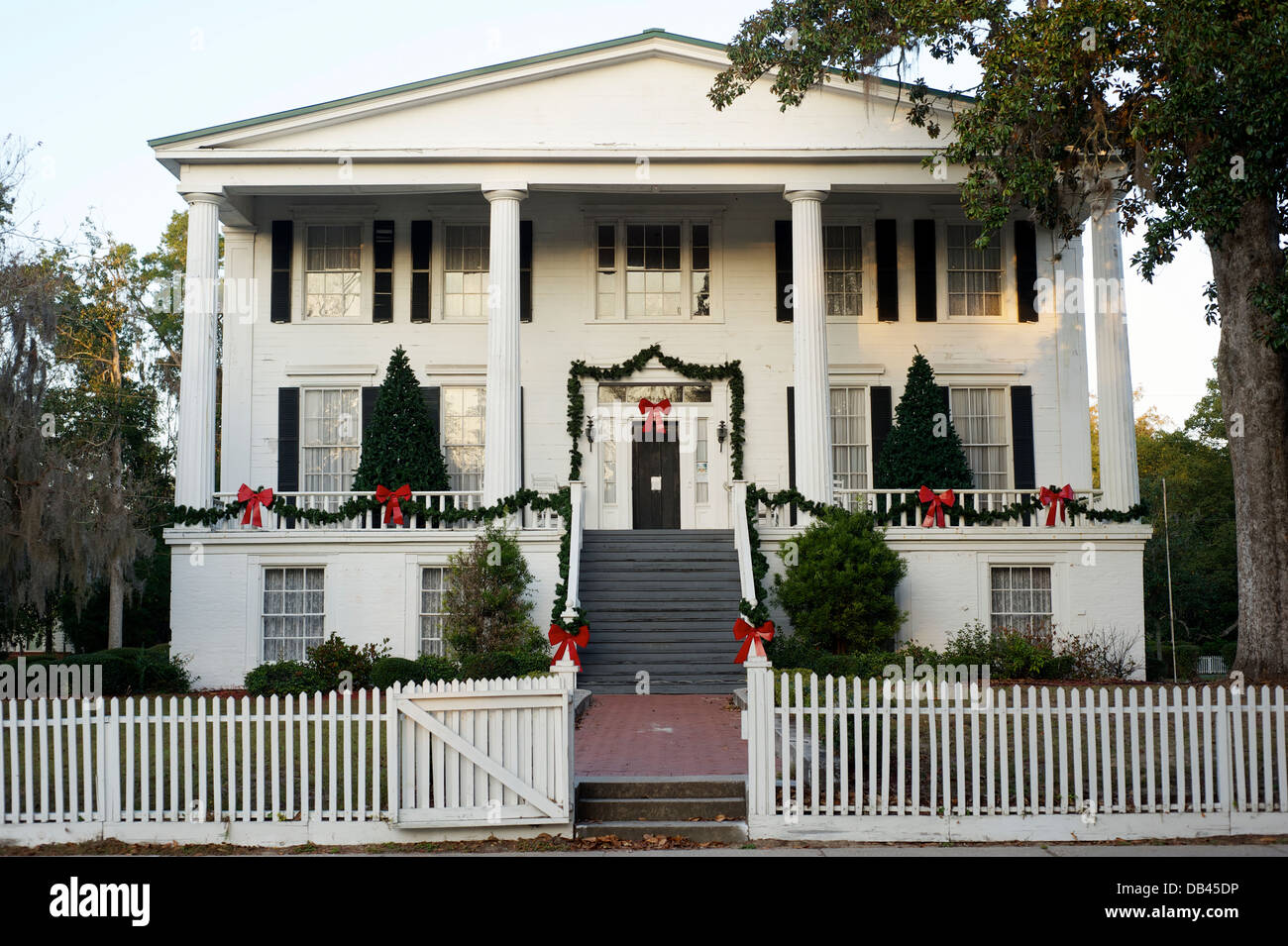 Orange Hall. St. Marys, Georgia. Stock Photo