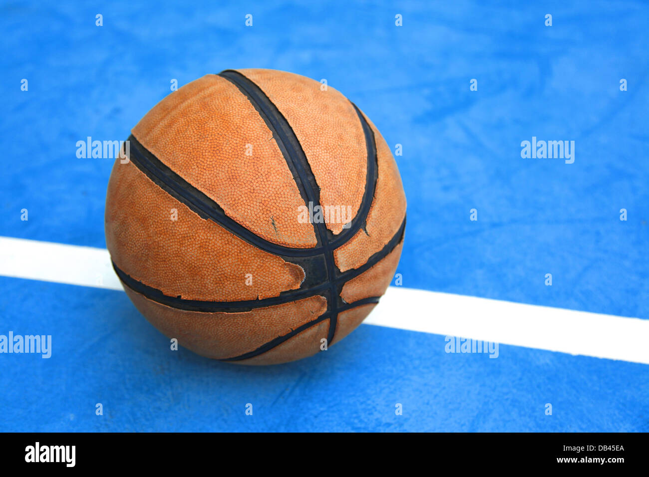 old basket ball
