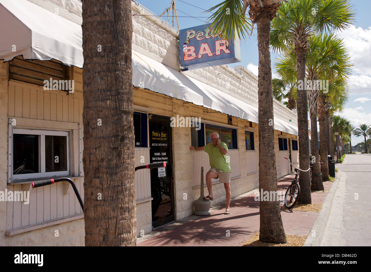 Pete's Bar, Neptune Beach, Florida Stock Photo