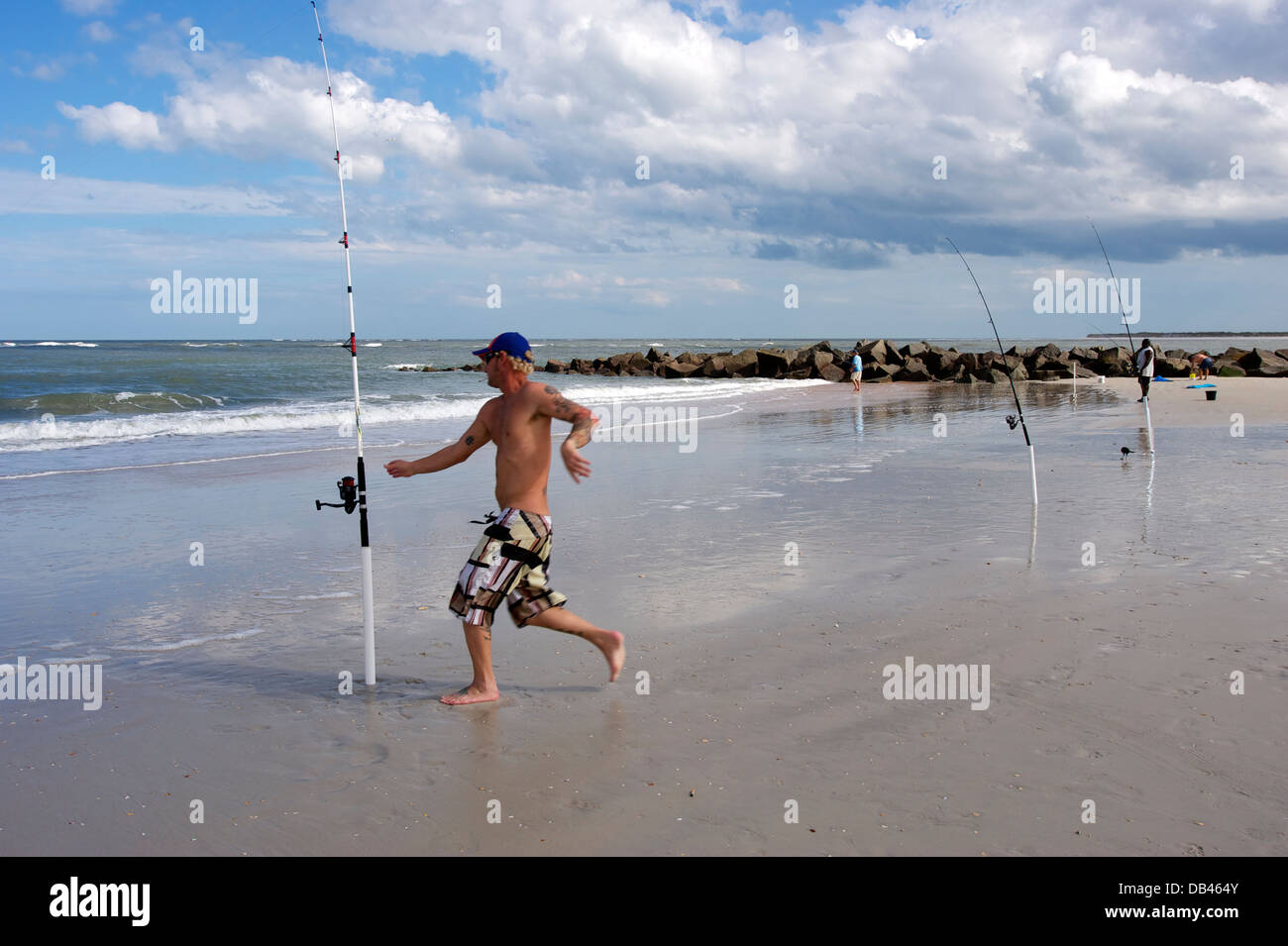 Florida beach fishing hires stock photography and images Alamy
