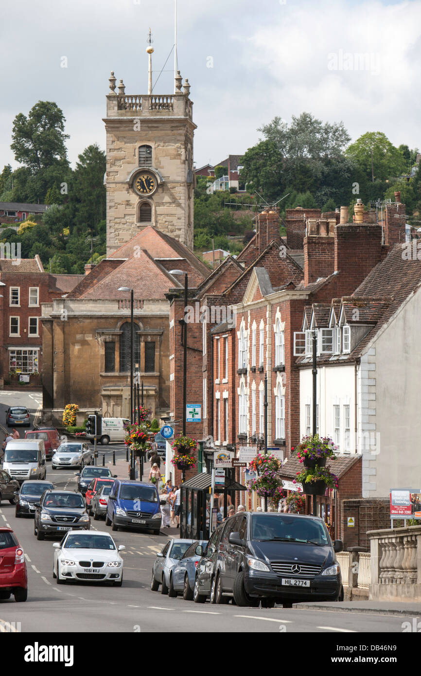 St Anne's Parish Church in the Town Centre of Bewdley, Worcestershire