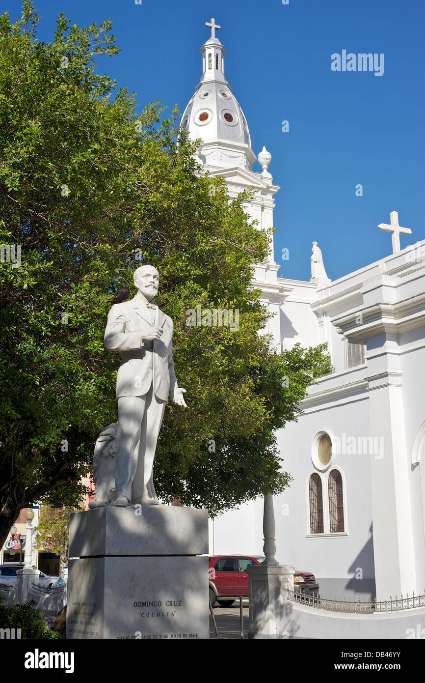 Cathedral in Ponce, Puerto Rico Stock Photo