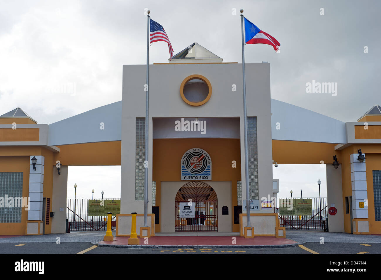 Port Authority, San Juan, Puerto Rico Stock Photo
