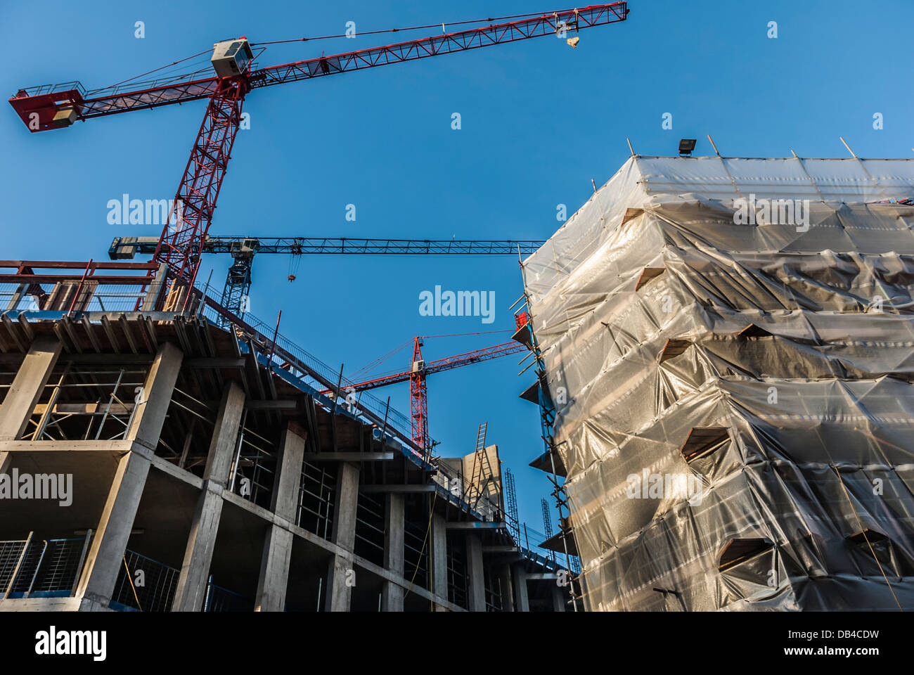 City under construction Stock Photo - Alamy