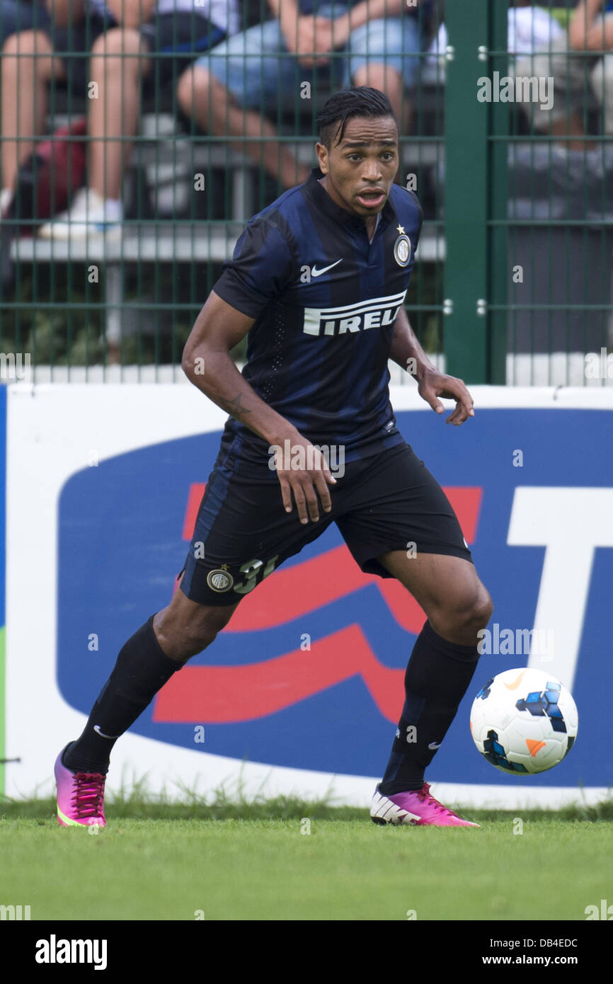 Pinzolo, Italy. 22nd , 2013. Alvaro Pereira (Inter) Football / Soccer : Pre-season friendly match between Inter Milan 3-1 Vicenza in Pinzolo, Italy . Credit:  Maurizio Borsari/AFLO/Alamy Live News Stock Photo