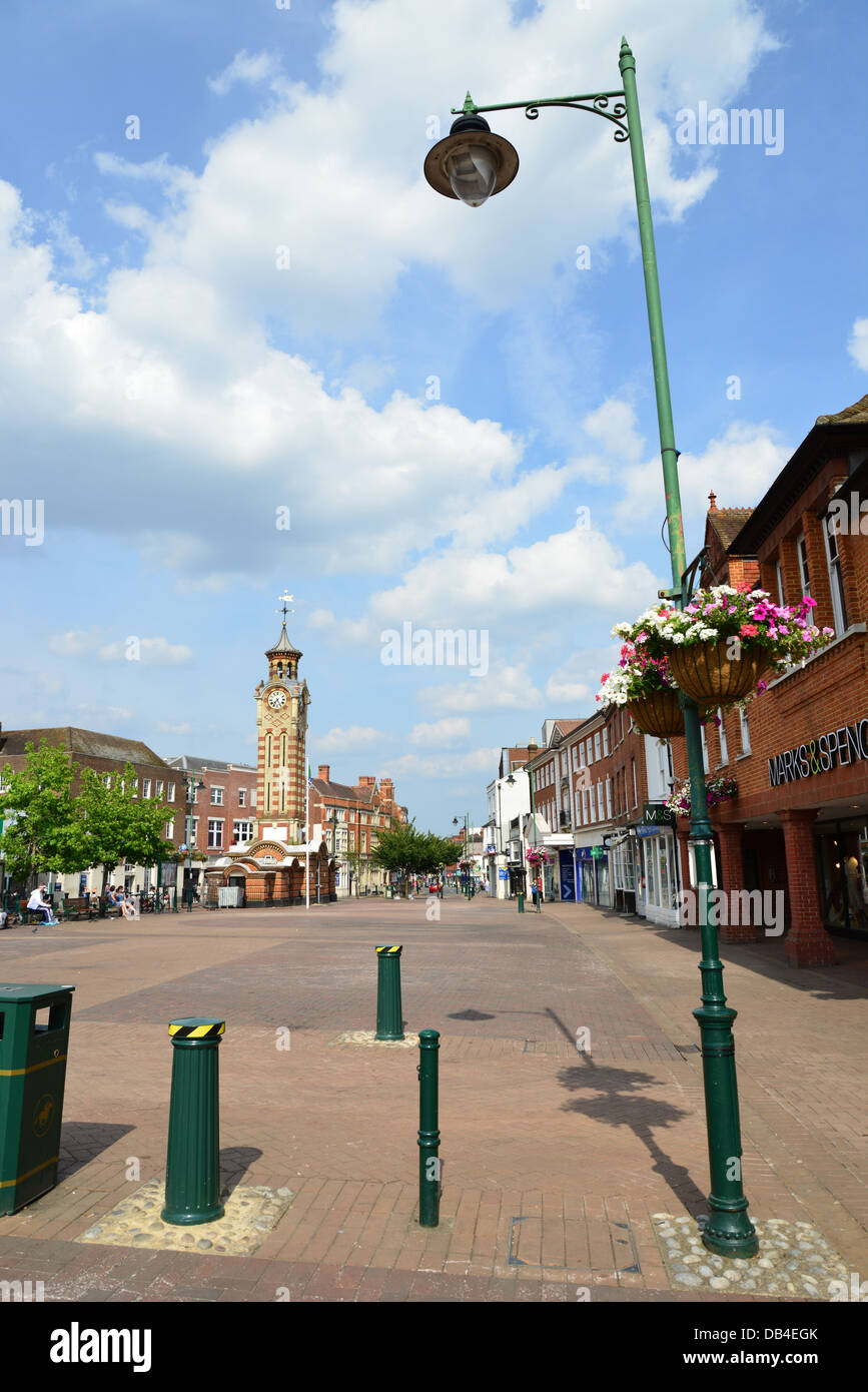 Epsom high street clock tower hi-res stock photography and images - Alamy