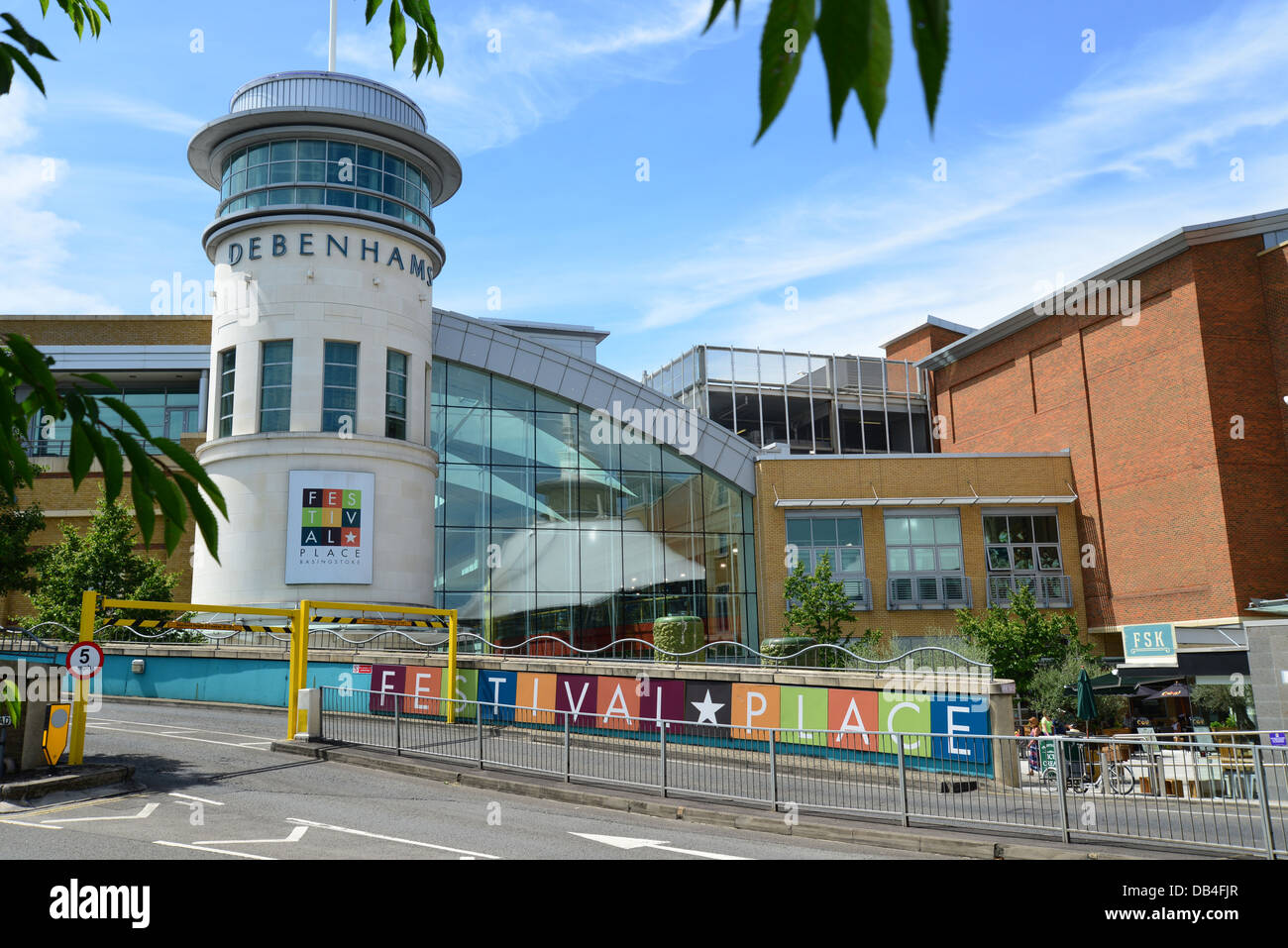 Festival Place Shopping Centre, Basingstoke, Hampshire, England, United Kingdom Stock Photo