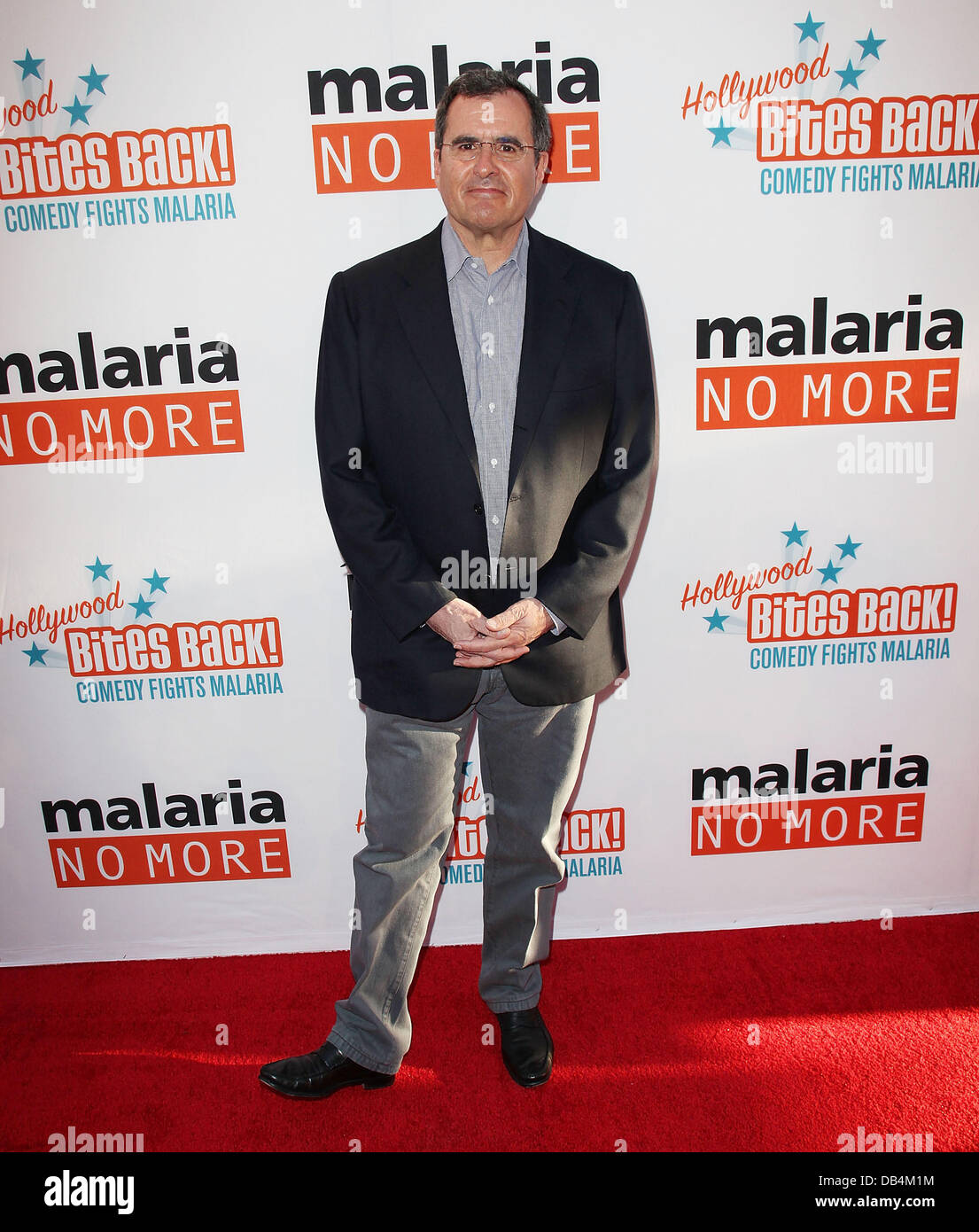 Peter Chernin  Malaria No More Presents: Hollywood Bites Back! held at Club Nokia L.A. Live Los Angeles, California - 16.04.11 Stock Photo