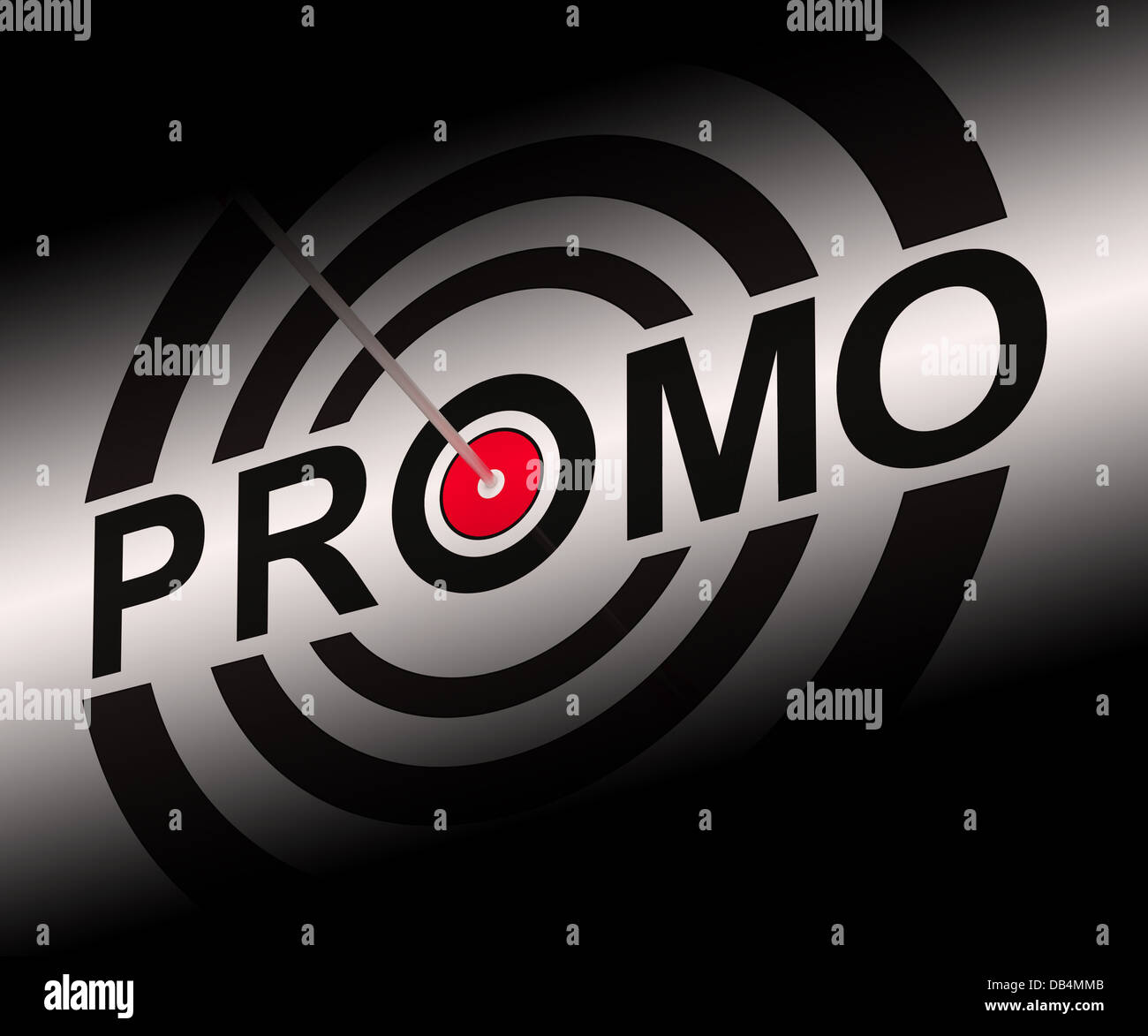 Promo Shows Bargain Advertisement Flyer Stock Photo