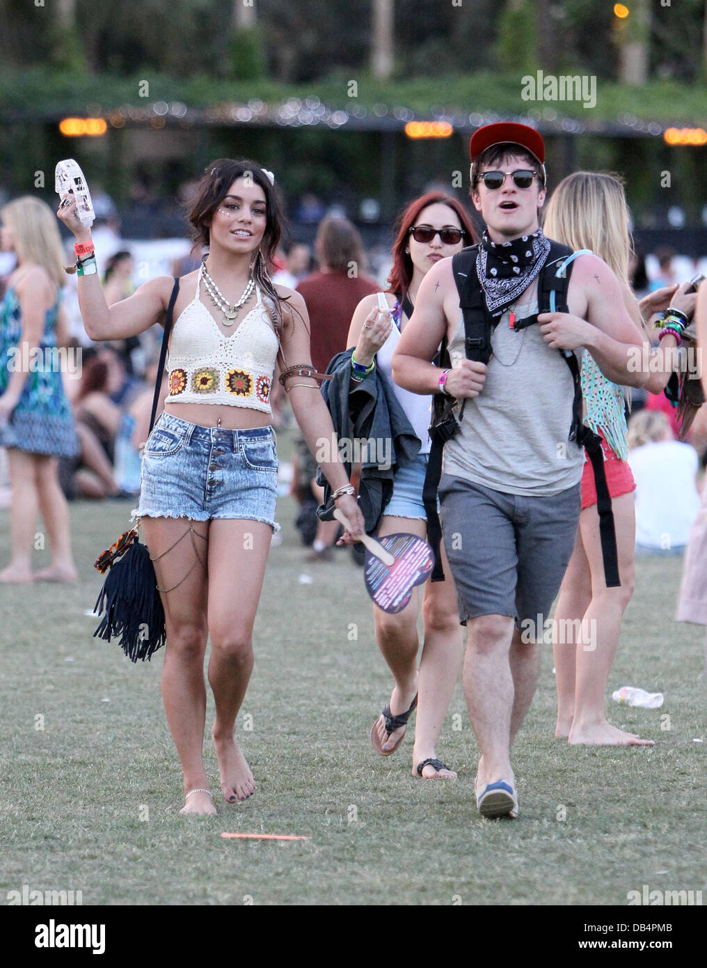 Vanessa hudgens and josh hutcherson hires stock photography and images