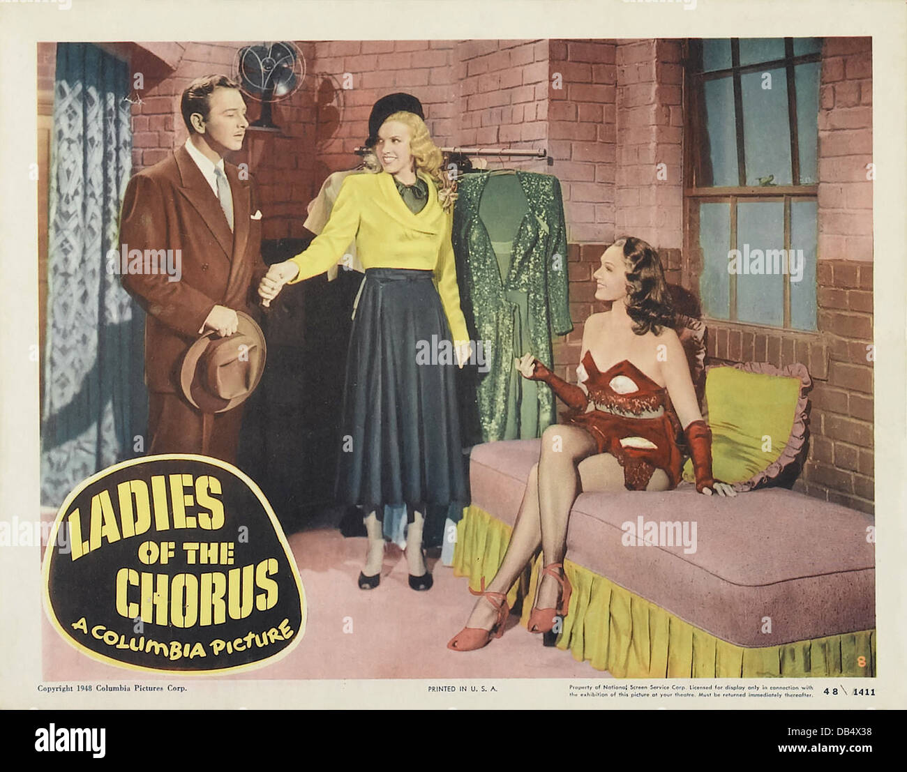LADIES OF THE CHORUS Columbia, 1949. Directed by Phil Karlson. With Marilyn Monroe MOVIE POSTER