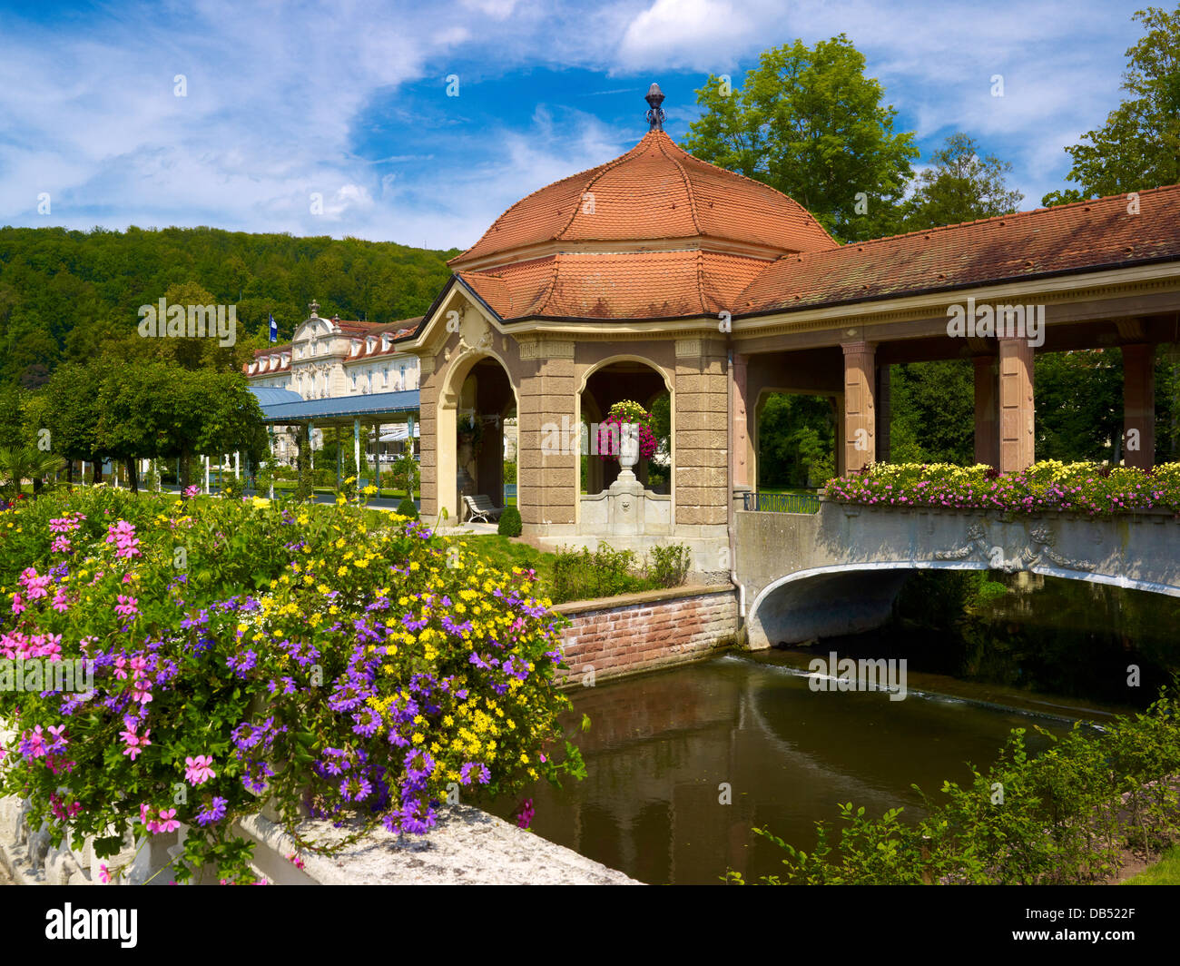 Staatsbad Bad Brueckenau, Bad Kissingen district, Lower Franconia ...
