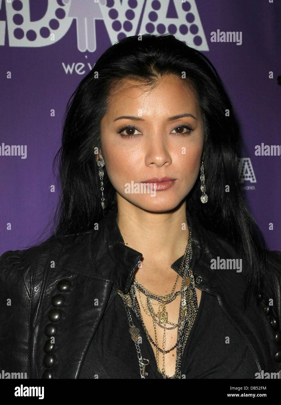 Kelly Hu launch party held at The Beauty Bar Hollywood