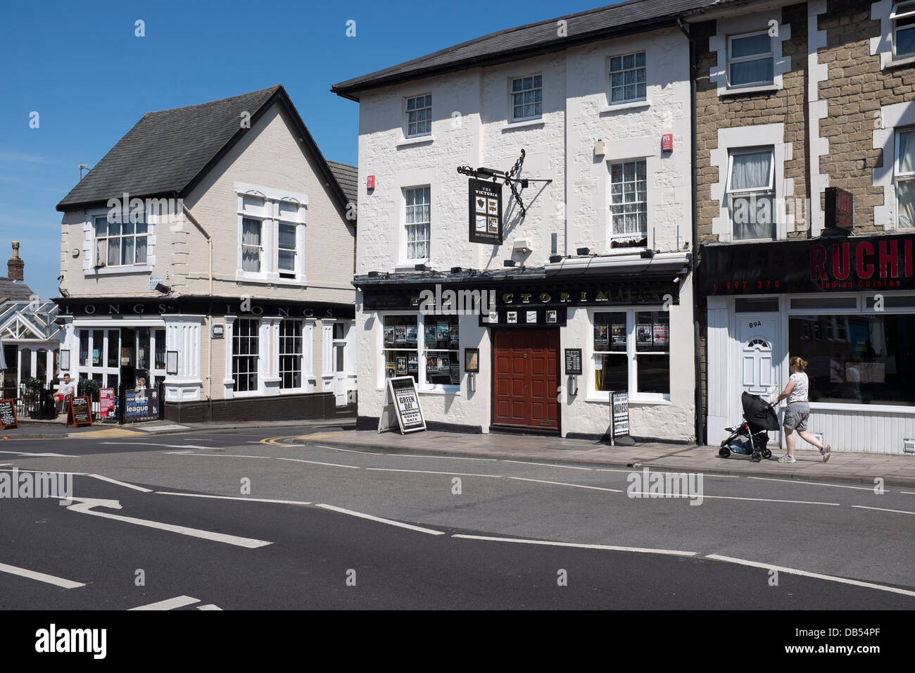 Old Town Swindon Stock Photo Alamy