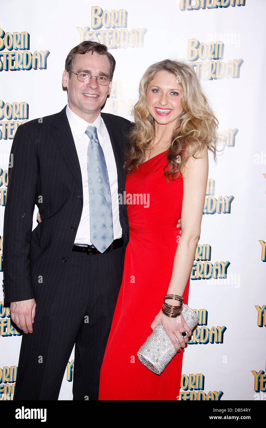 Robert Sean Leonard and Nina Arianda Opening night after party for the Broadway production of
