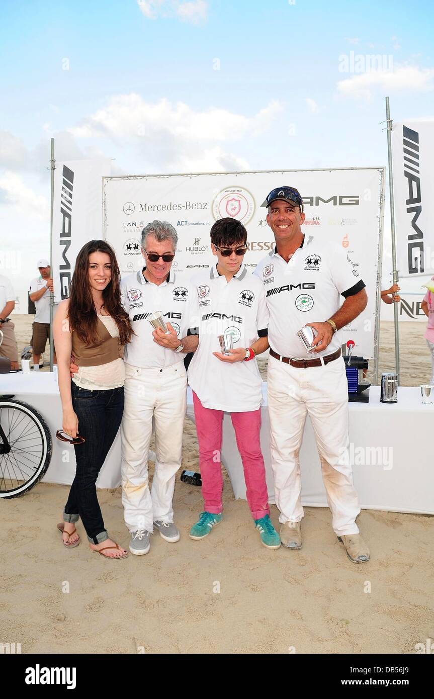 Meghan Walsh, John Walsh and Hayden Walsh World Cup Winners attend AMG