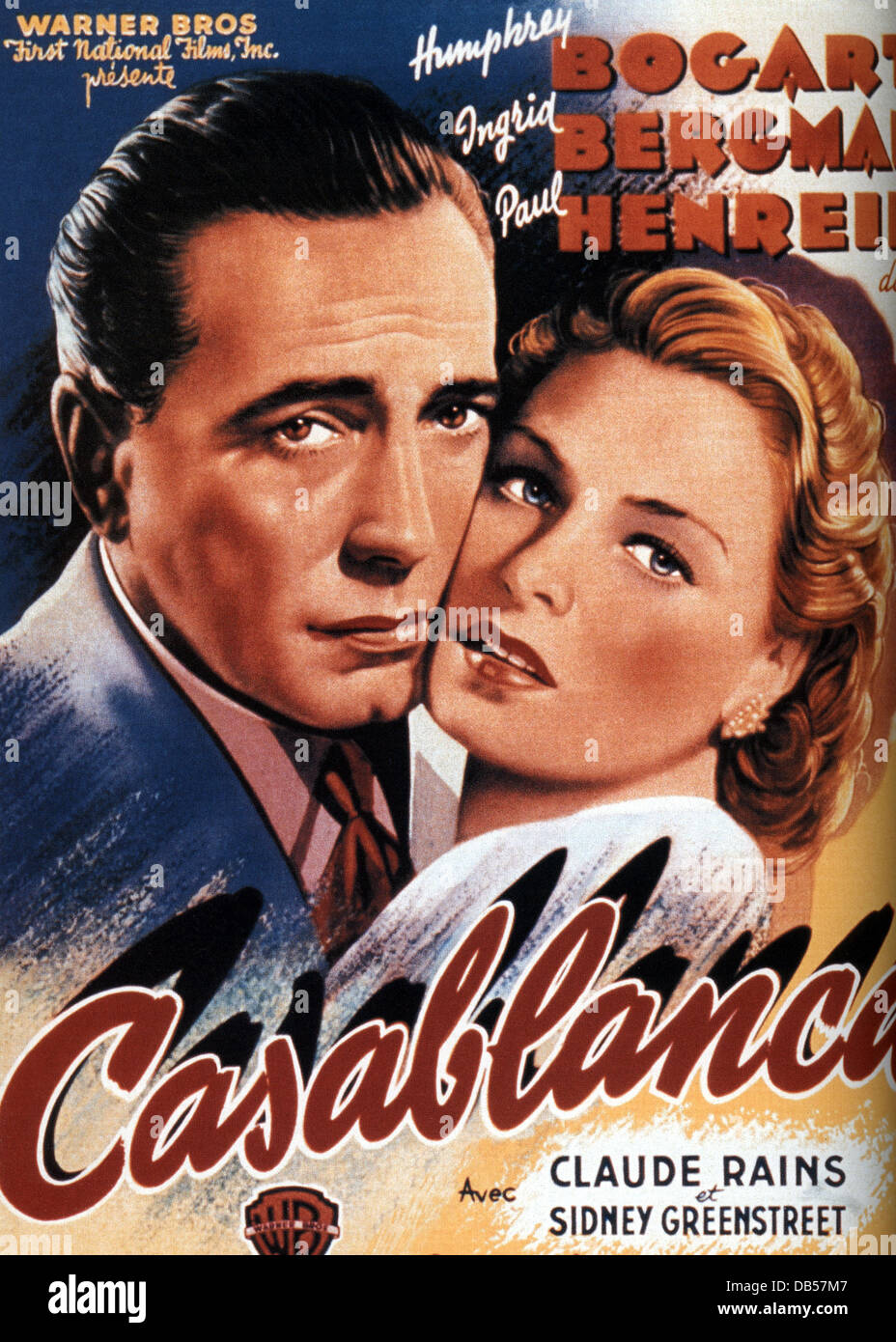 Casablanca 1942 Poster High Resolution Stock Photography and Images - Alamy
