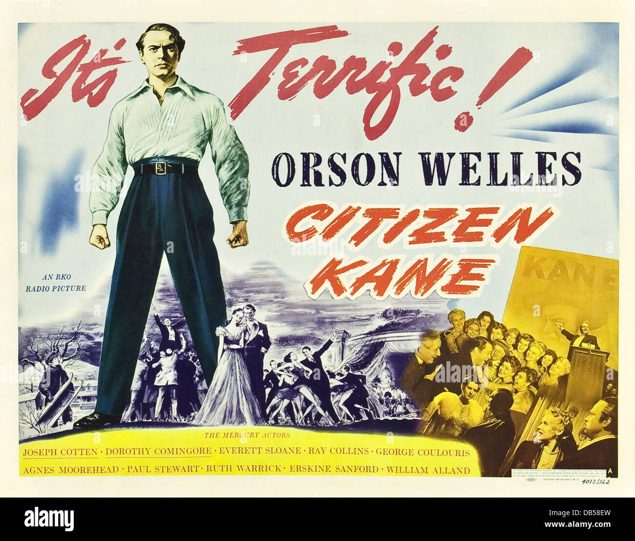 CITIZEN KANE RKO Radio Pictures, Inc., 1941. Directed by Orson Stock Photo  - Alamy