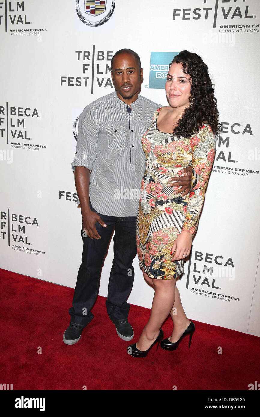 Ali Shaheed Muhammad, Guests, 2011 Tribeca Film Festival premiere of 'Beats, Rhymes & Life: The Travels of a Tribe Called Quest' at BMCC TPac New York City, USA - 27.04.11 Stock Photo
