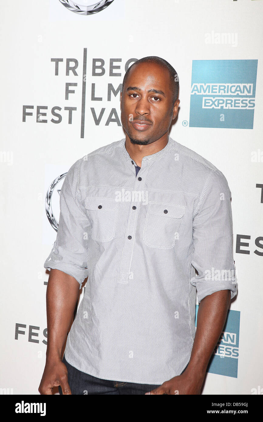 Ali Shaheed Muhammad, 2011 Tribeca Film Festival premiere of 'Beats, Rhymes & Life: The Travels of a Tribe Called Quest' at BMCC TPac New York City, USA - 27.04.11 Stock Photo