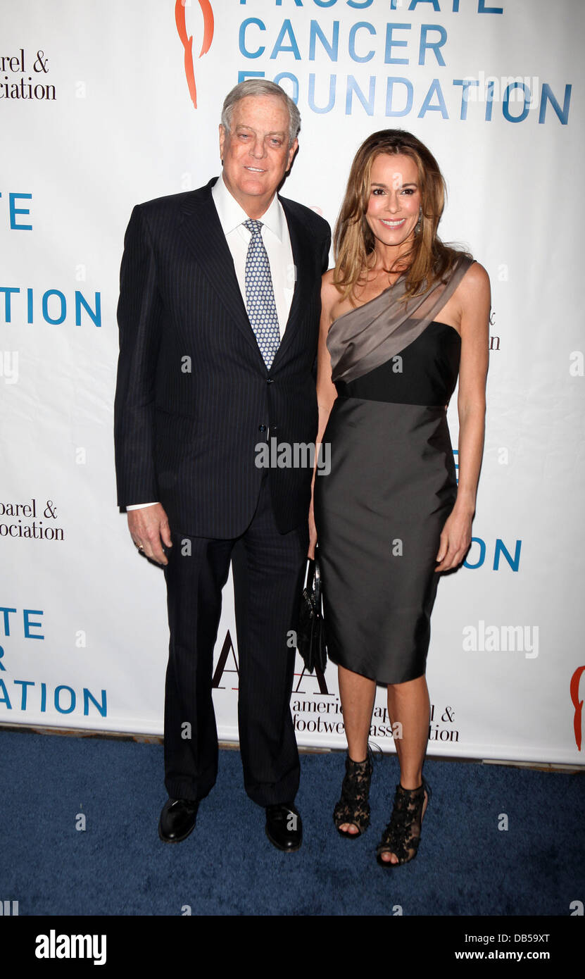 David Koch and Julia Koch The 27th American Image Awards to benefit the Prostate  Cancer Foundation at the Grand Hyatt Hotel at Grand Central New York City,  USA - 27.04.11 Stock Photo - Alamy