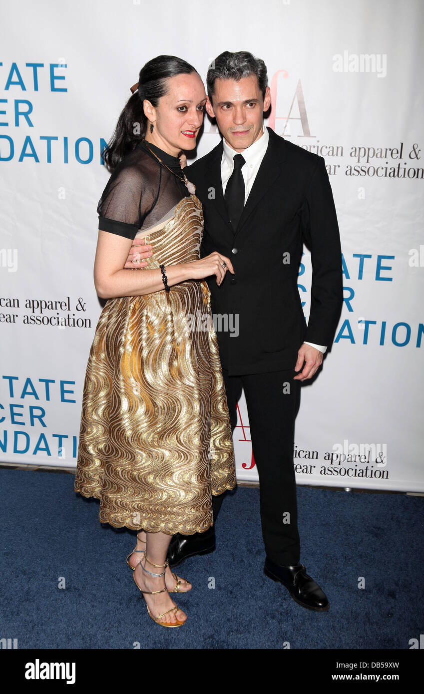Isabel Toledo, Ruben Toledo The 27th American Image Awards to benefit the Prostate Cancer Foundation at the Grand Hyatt Hotel at Grand Central New York City, USA - 27.04.11 Stock Photo