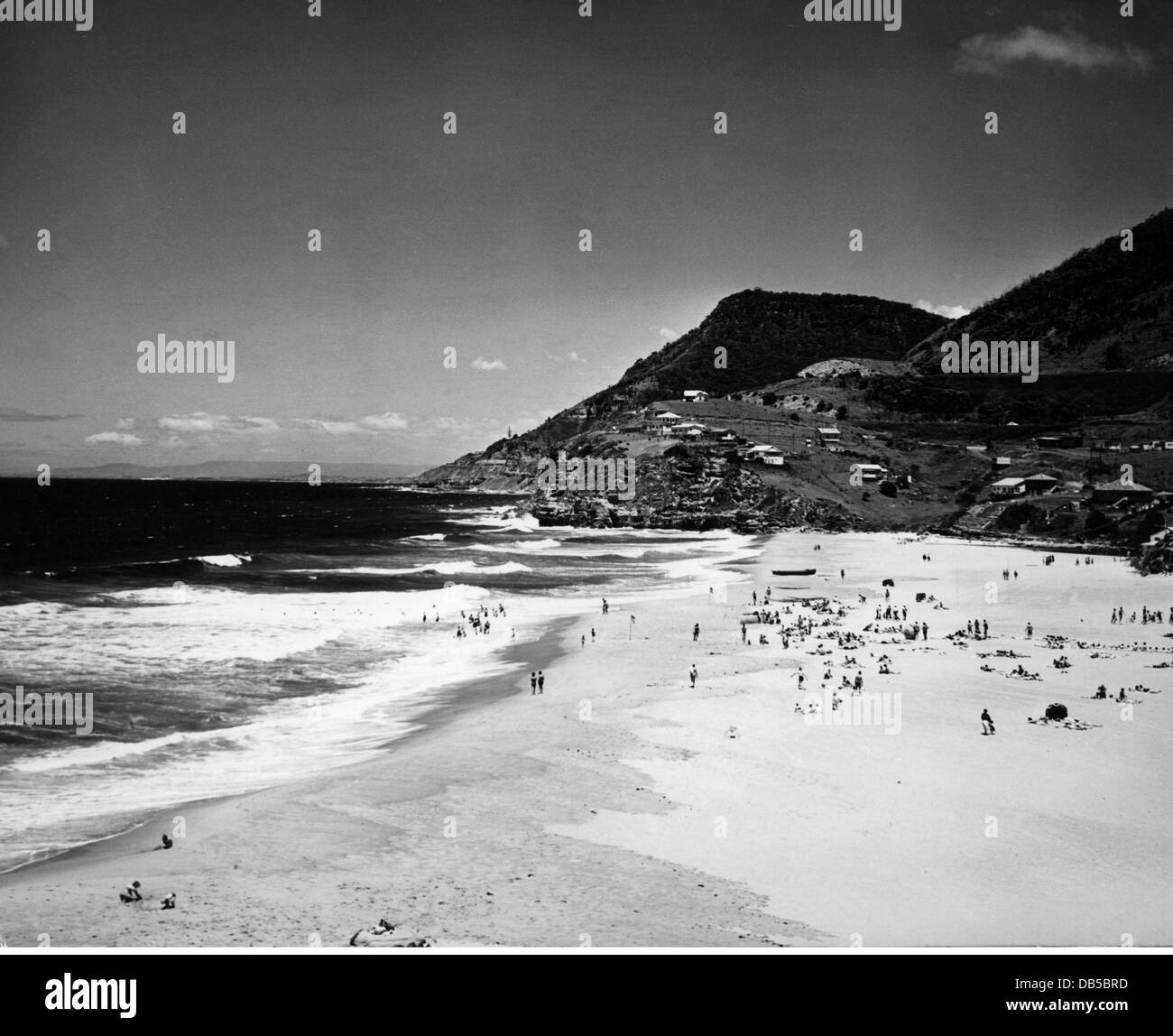 geography / travel, Australia, Stanwell Park, beaches, Sea Cliff, 1960s, Additional-Rights-Clearences-Not Available Stock Photo