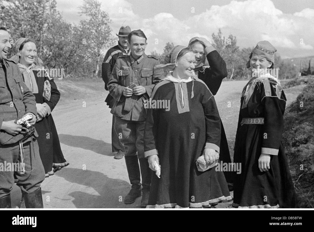 Events Second World War Wwii Norway German Occupation Wehrmacht Stock Photo Alamy