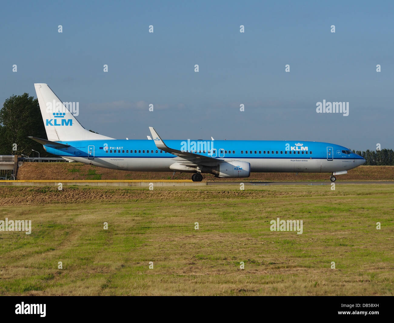 PH-BXT KLM Royal Dutch Airlines Boeing 737-9K2(WL) - cn 32944 Stock Photo