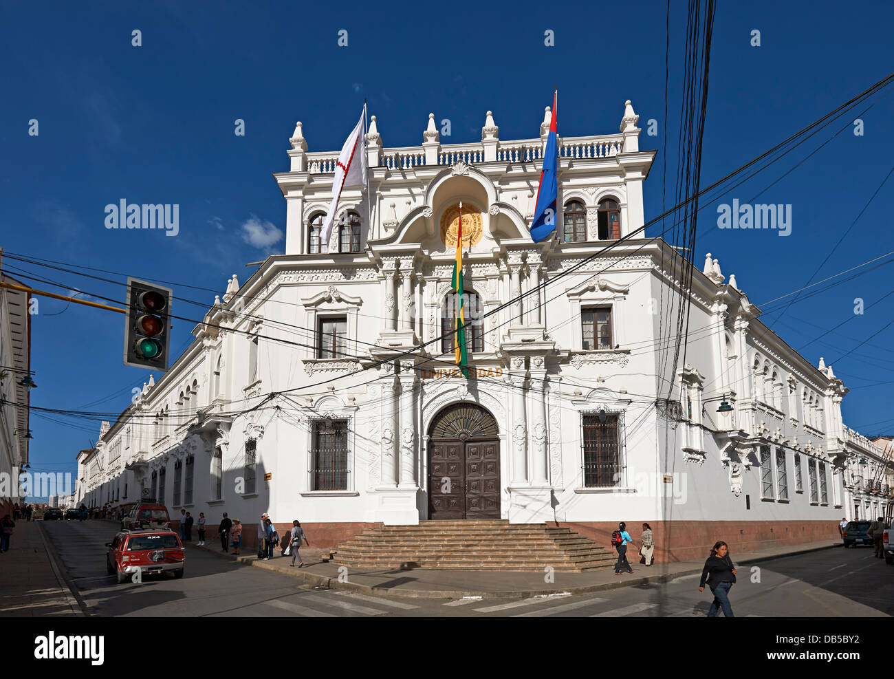 University of Sucre, Bolivia, South America Stock Photo