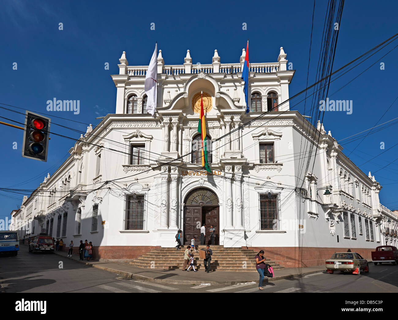 University of Sucre, Bolivia, South America Stock Photo