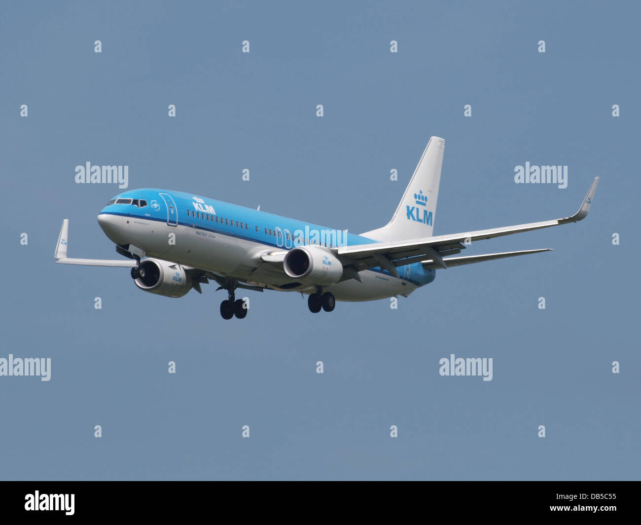 PH-BXW KLM Royal Dutch Airlines Boeing 737-8K2(WL) - cn 30360 1 Stock Photo