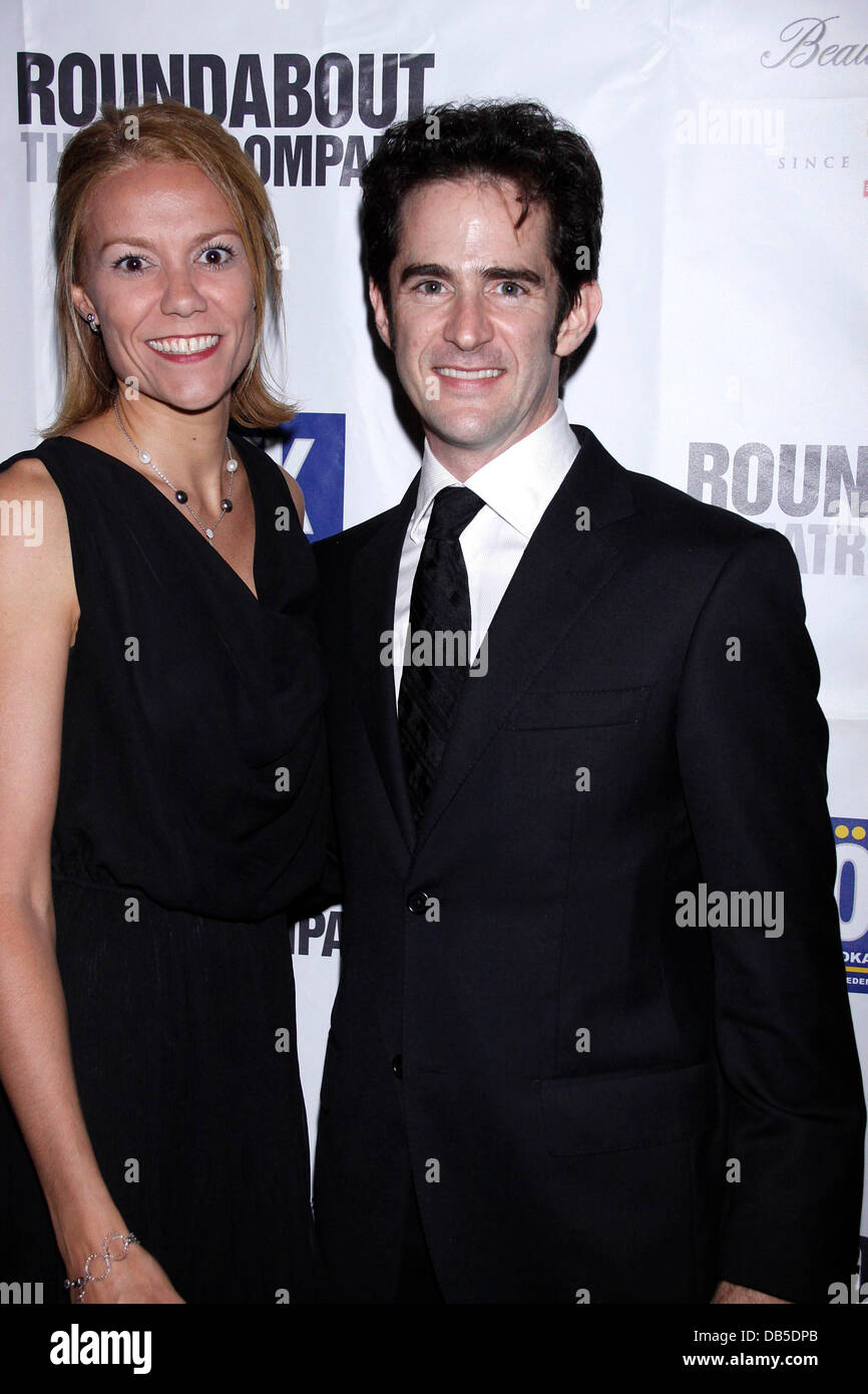 Elly Blankenbuehler and Andy Blankenbuehler Opening night of the Broadway production of The People In The Picture at Roundabout Theatre Company s Studio 54 Arrivals New York City USA 28.04.11 Stock Ph...