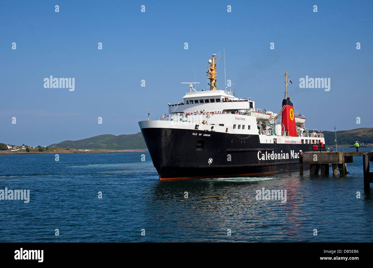 Caledonian Macbrayne Ferry, Campbeltown, Scotland, UK Stock Photo