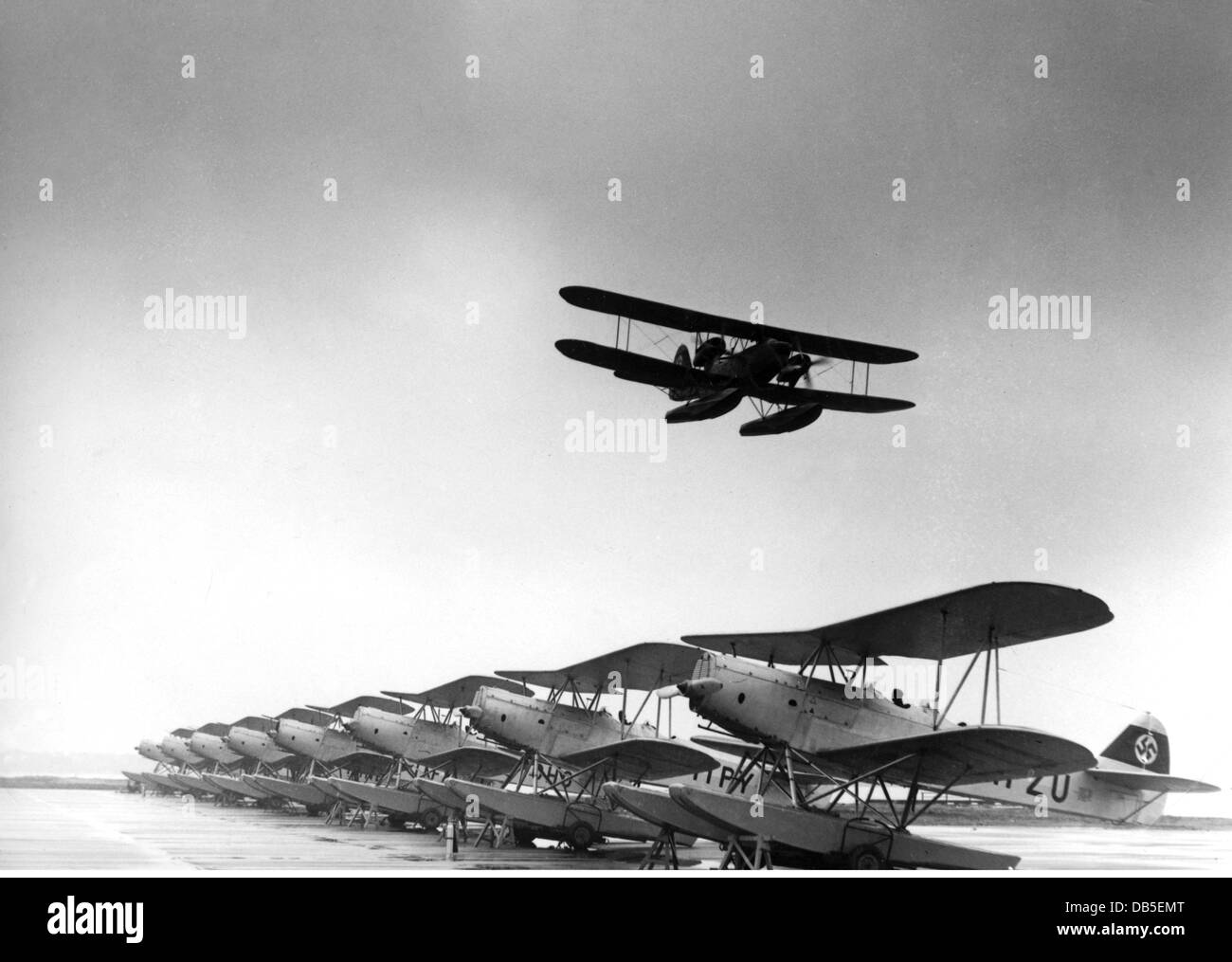 transport / transportation, aviation, seaplanes, Germany, Heinkel ...