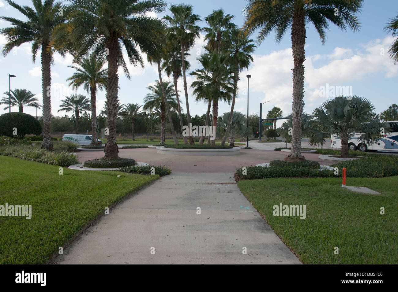 Plaza outside of the Orange County Convention Centre, International