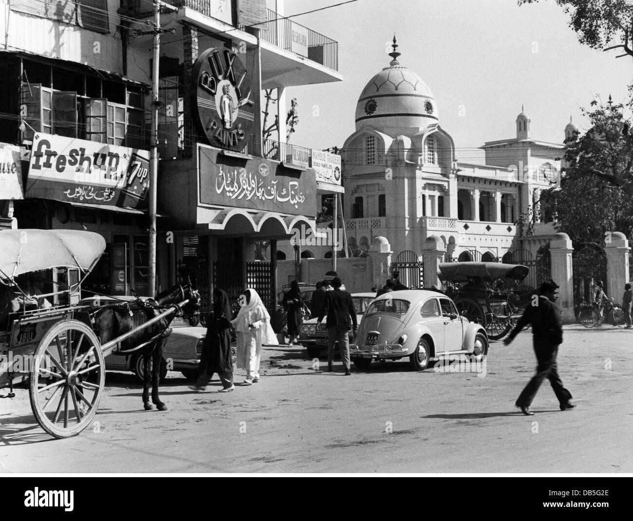 geography / travel, Pakistan, Lahore, street scenes, street scene, 1967, Additional-Rights-Clearences-Not Available Stock Photo