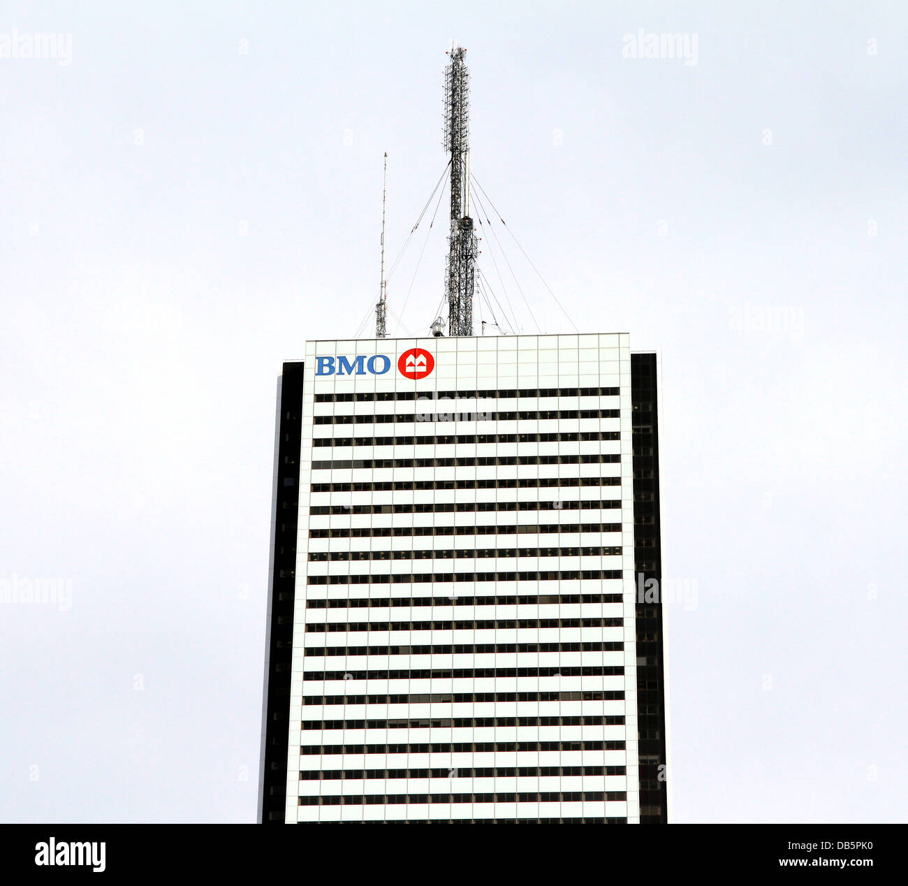 First Canadian Place building, also known as BMO building, on July 12, 2013 in Toronto Stock Photo
