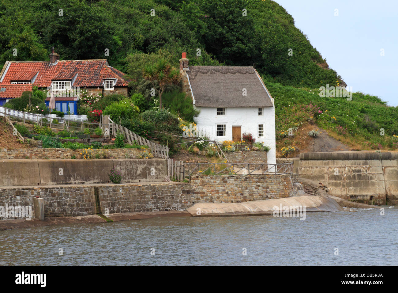 Runswick Bay Cottage Stock Photos Runswick Bay Cottage Stock