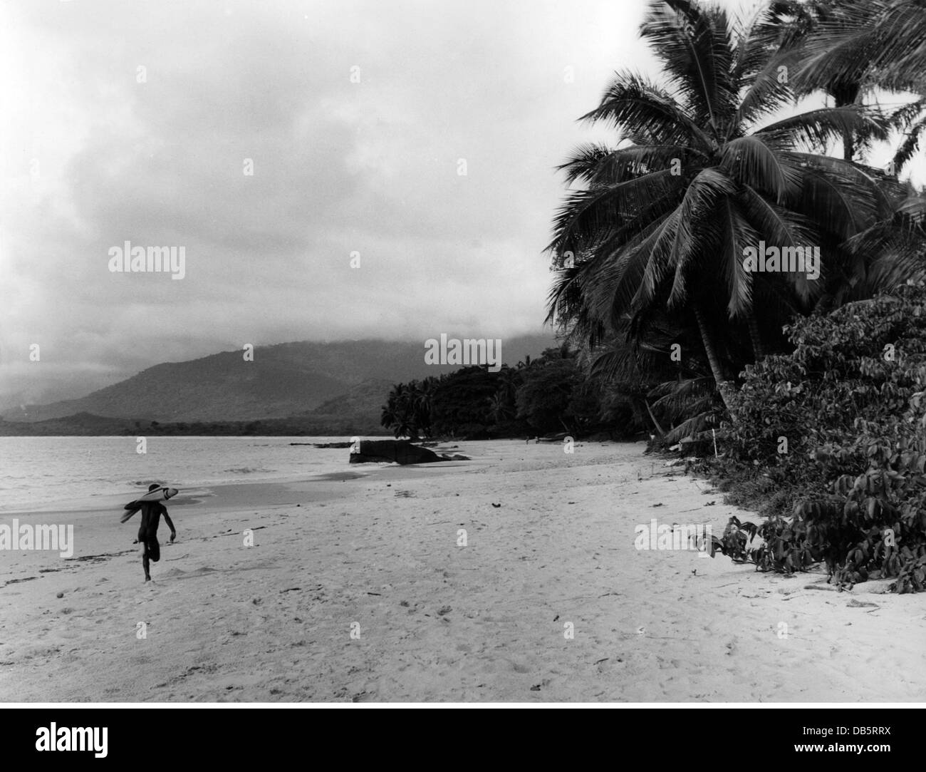 geography / travel, Sierra Leone, landscapes, view of Burah Bay, circa 1950s, Additional-Rights-Clearences-Not Available Stock Photo