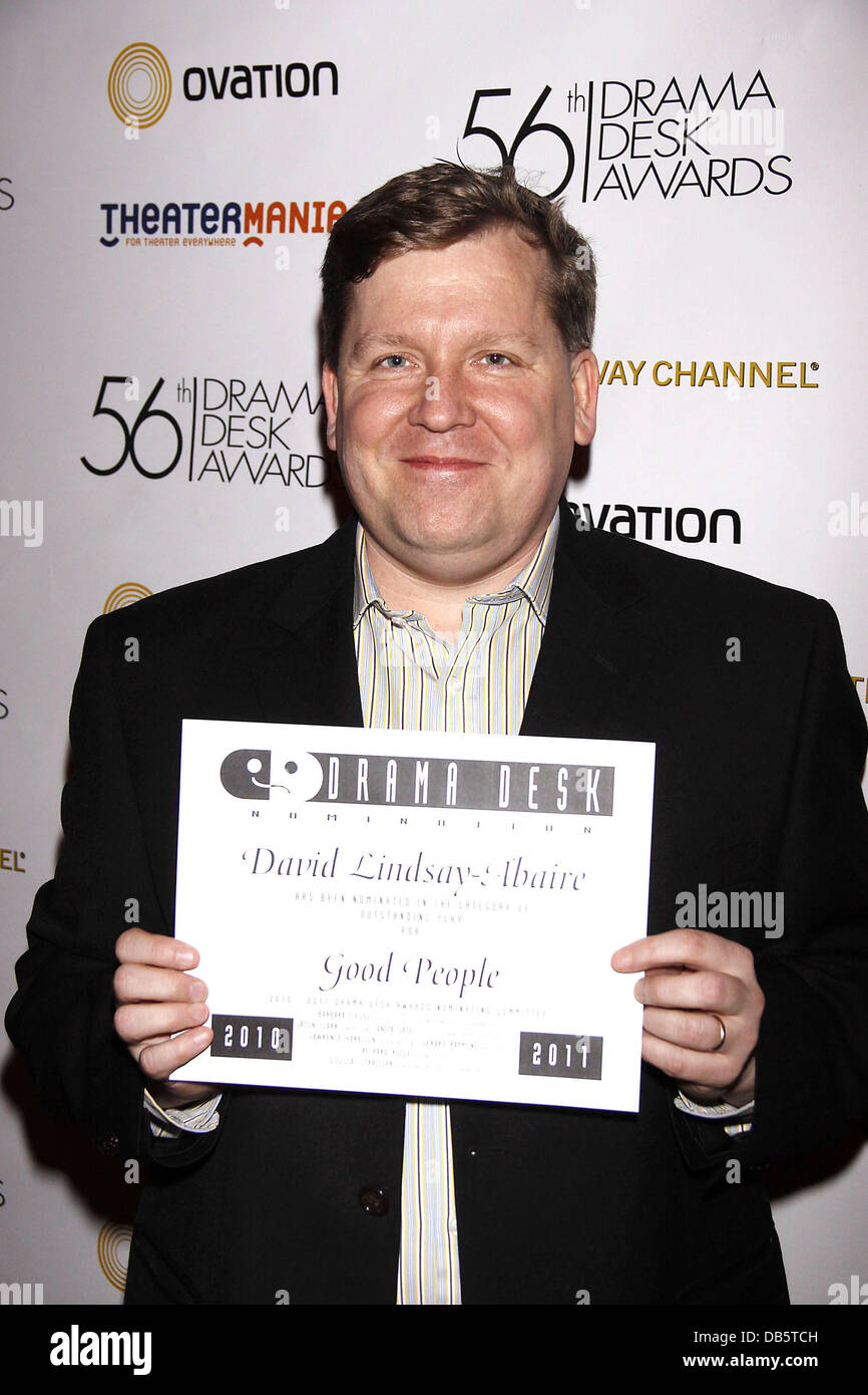 David LindsayAbaire The Official Reception for the 2011 Drama Desk