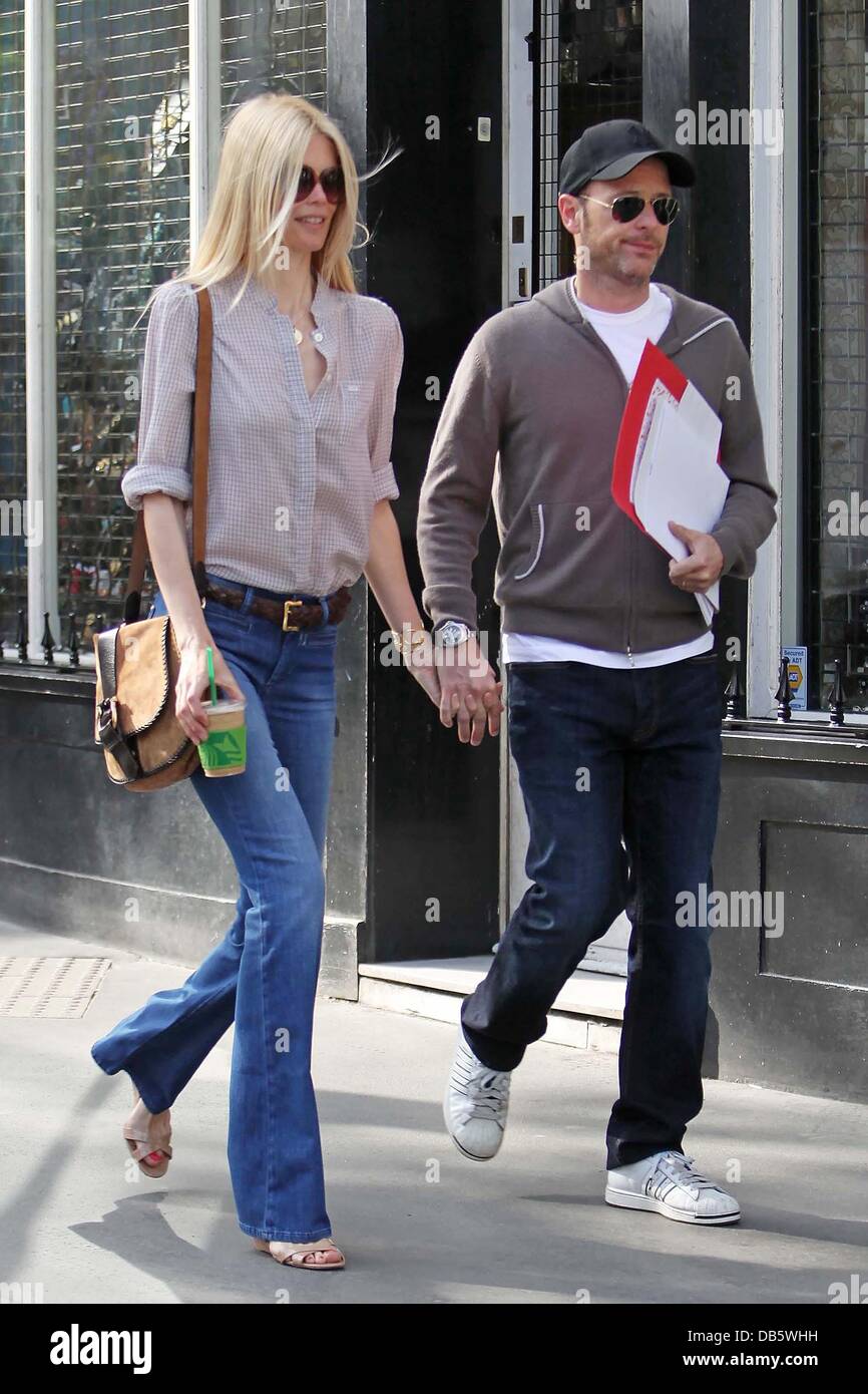 Matthew vaughn wife claudia schiffer hires stock photography and images Alamy