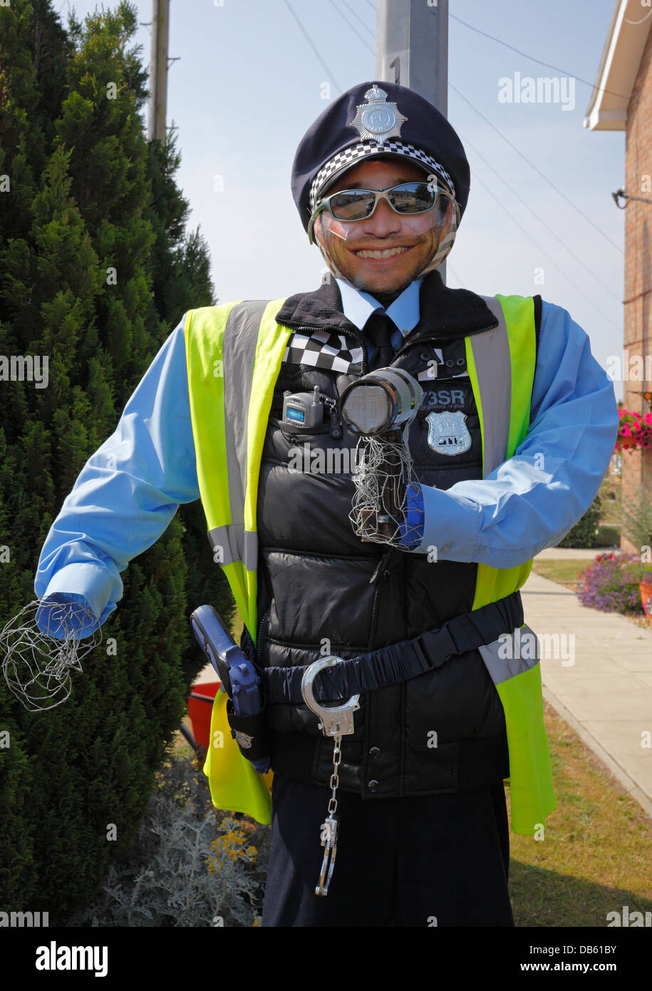 Mock up dummy of a police officer Stock Photo Alamy