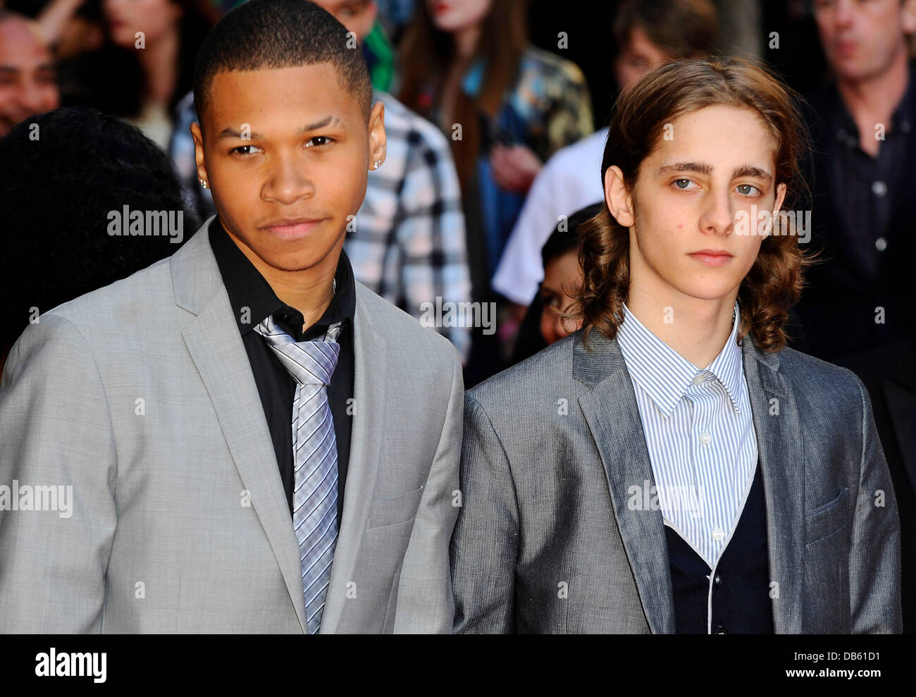 Cast at the UK premiere of 'Attack The Block' at Vue West End. London,  England - 04.05.11 Stock Photo - Alamy