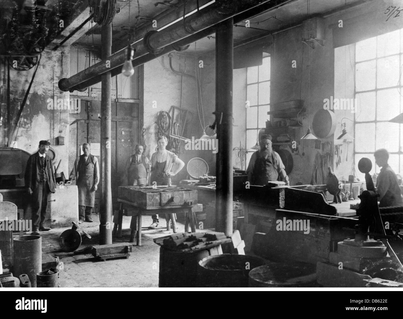 industry, printing shop, Germany, circa 1900, AdditionalRights
