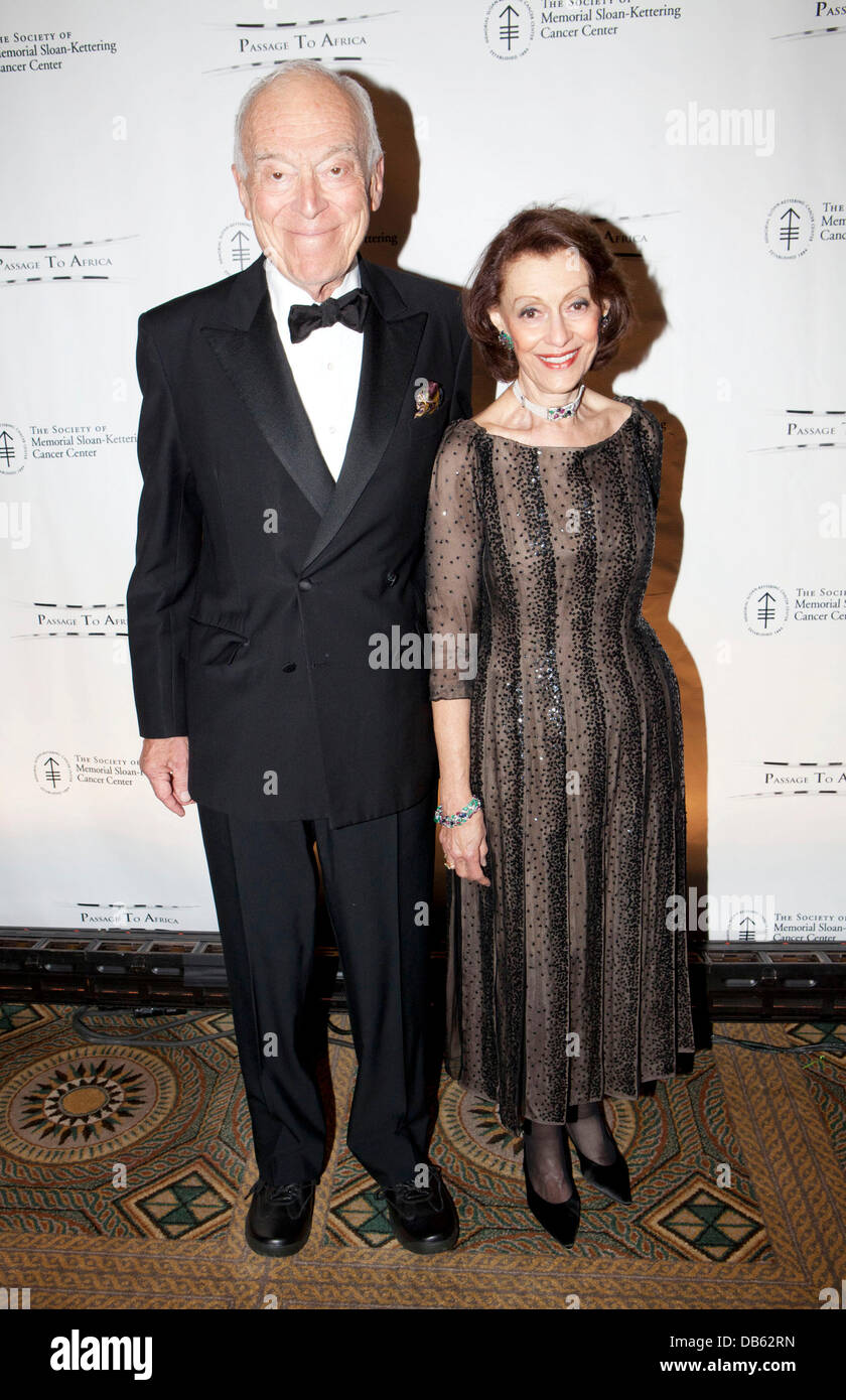 Evelyn & Leonard Lauder Son of Estee Lauder Empire- 50 yrs of marriage -  big on philanthropy! Does she look 73…