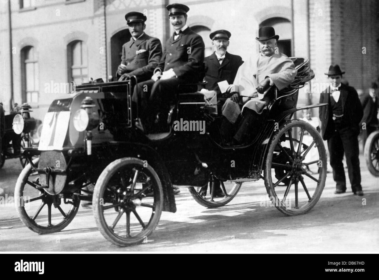 transport / transportation, cars, Daimler two cylinder phoenix, 1897, Additional-Rights-Clearences-NA